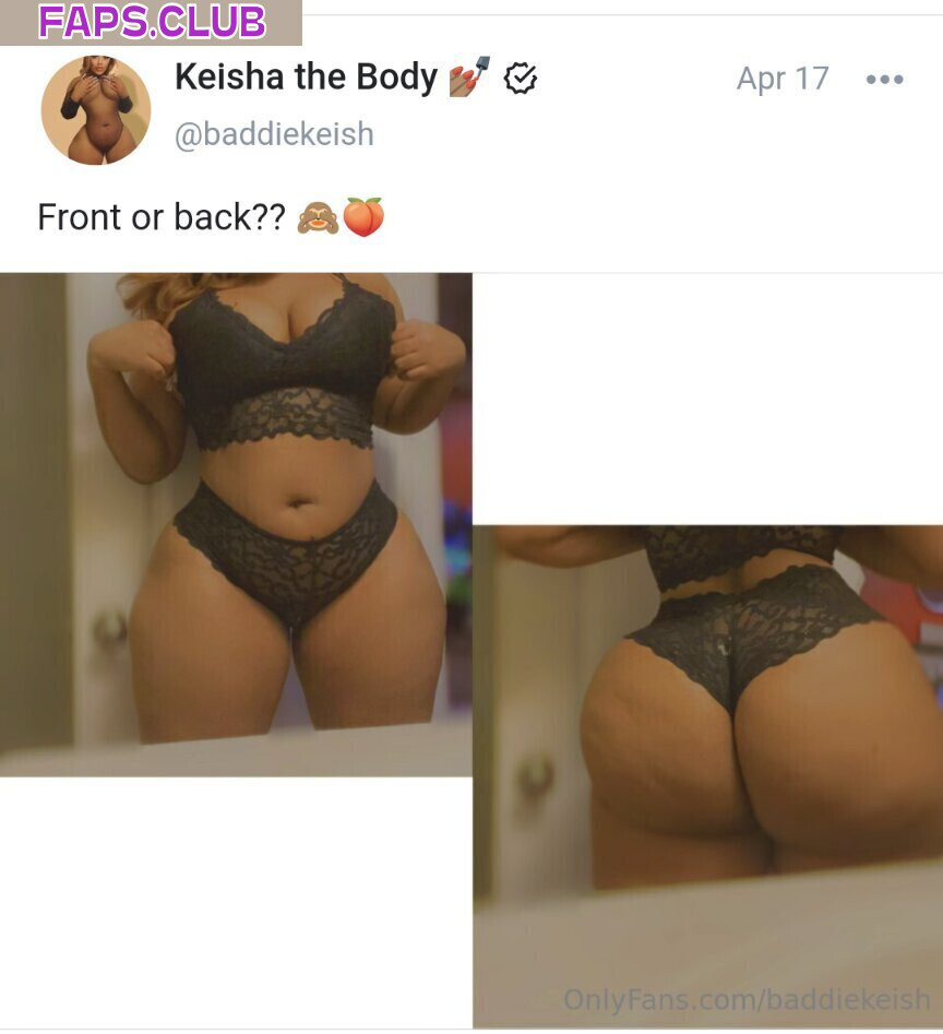 Baddiekeish photo #7 - Faps