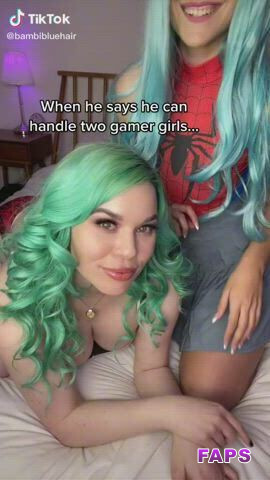 bambibluehair video #3 - Faps