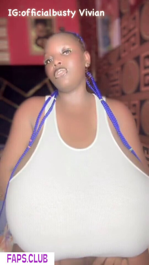 Busty Vivian: Biggest boobs in Africa ! photo #10 - Faps