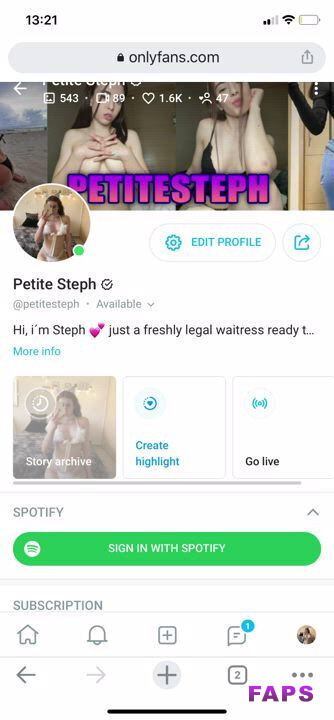 Petite Steph video #1 - Faps
