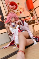 PoppaChan cosplay Yae Miko - Genshin Impact (7).jpg